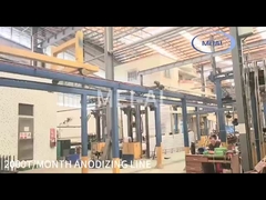 2000 ton/tutup Anodizing produksi lini