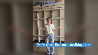 Solusi Jalur Anodisasi Aluminium Profesional | Peralatan anodisasi