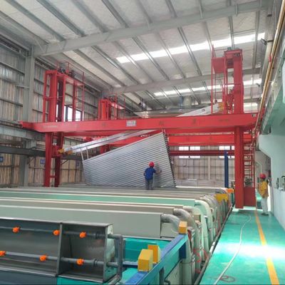 Harga bagus MEIAL 900Ton/M Otomatis Anodizing Line Proses Operasi Tipe On line
