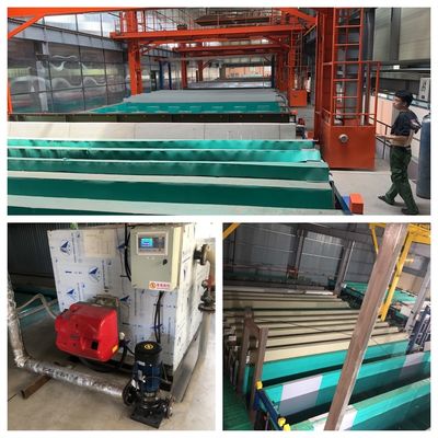 Harga bagus Jalur Produksi Anodizing yang Disesuaikan untuk Pengolahan Permukaan Aluminium dengan Elektrolit Asam Sulfurik Output 900Ton/bulan On line