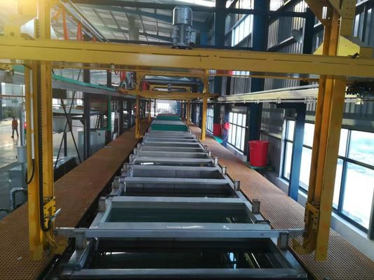Proses Perawatan Pewarnaan Garis Anodisasi Otomatis Benda Kerja Kecil