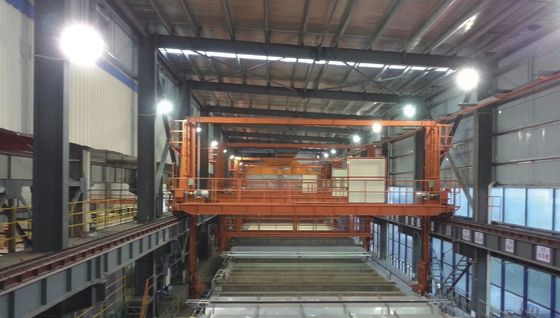 Jalur Anodisasi Vertikal Otomatis Dengan Sistem Racking Manaul