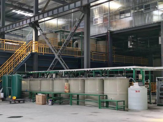 Lini Produksi Oksidasi Proses Pengolahan Air Limbah Industri Anodisasi