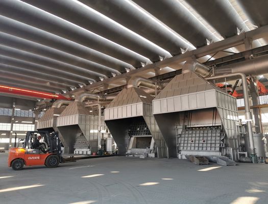 Harga yang bagus Lini Produksi Pengecoran Tungku Peleburan / Mesin Pengecoran Billet Aluminium on line