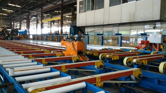 Harga bagus PLC Control Aluminum Extrusion Press with Adjustable Extrusion Speed and Pre-stressed Frame Structure for Profile Production On line