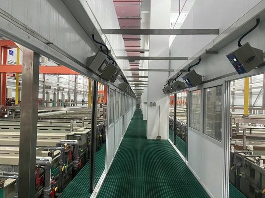 Harga bagus Semi-Automatic Anodizing Production Line with 2,500 T/M Capacity, Modular Design, and RoHS and REACH Compliance On line