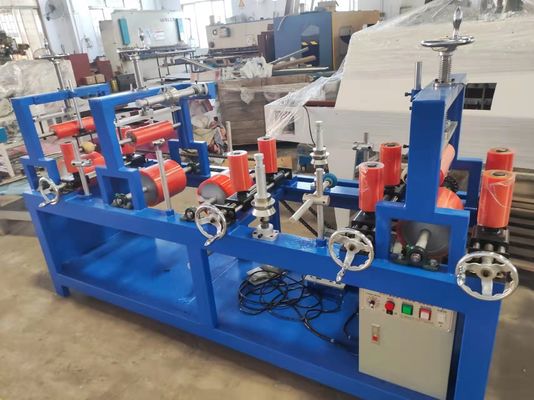 Mesin Pembungkus Profil Aluminium 380V - 415v Mesin Perekat Pita 1,5kw