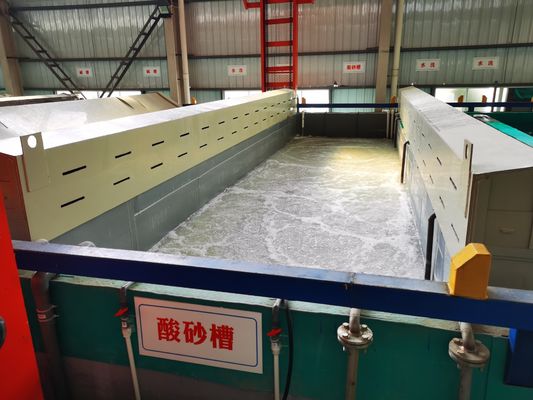 Proses Lini Produksi Anodisasi Daya 3000T/Bulan Mode U Horisontal