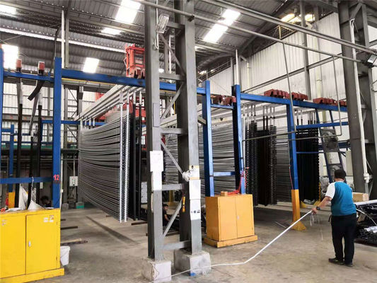 Proses Jalur Anodisasi Modular Aluminium Dengan Sistem Racking Manual