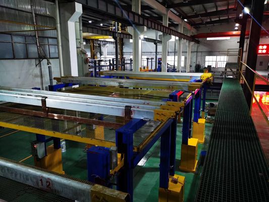 Proses Perawatan Lini Produksi Anodisasi Otomatis Output 650T/Bulan