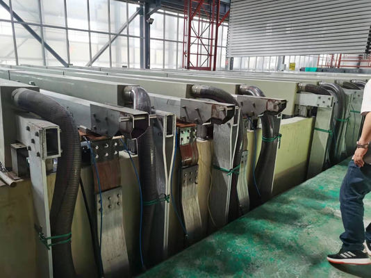 Profil Paduan Aluminium Jalur Anodisasi Otomatis Keluaran 3000 Ton