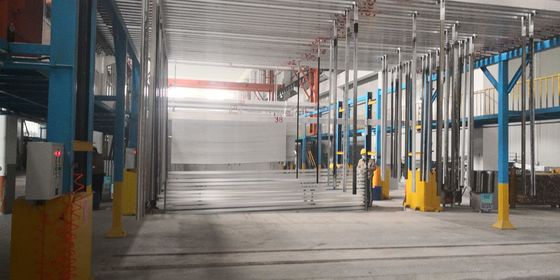 Peralatan Jalur Anodisasi Otomatis Horisontal Output 1500T/Bulan