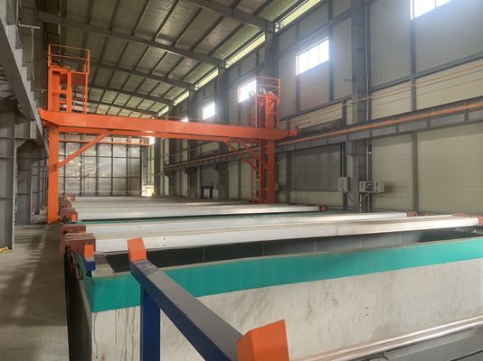 Harga yang bagus 2500T/Bulan Garis Produksi Oksidasi Manual 8000*Lebar*3500 on line