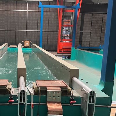 Harga yang bagus 3000T / M Jalur Produksi Anodizing Semi-otomatis 8-12μm on line