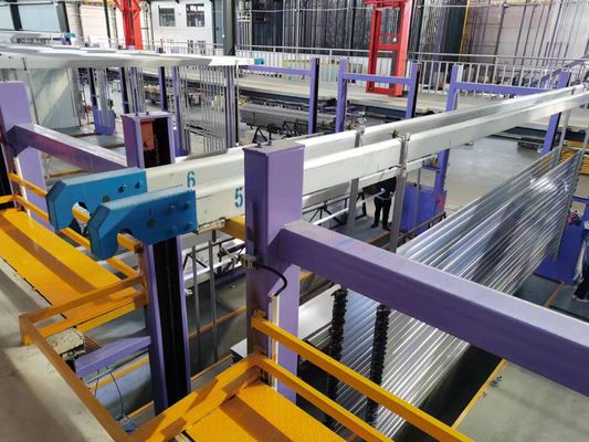 Harga yang bagus 3000T/Bulan Proses Anodizing Line Horizontal Kualitas Konsisten on line