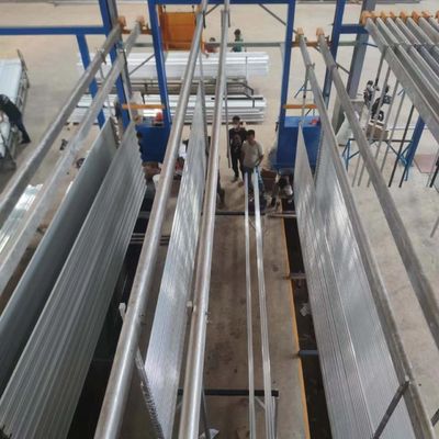 Harga yang bagus 2500T/m Lini Produksi Anodizing Manual Ramah Lingkungan on line