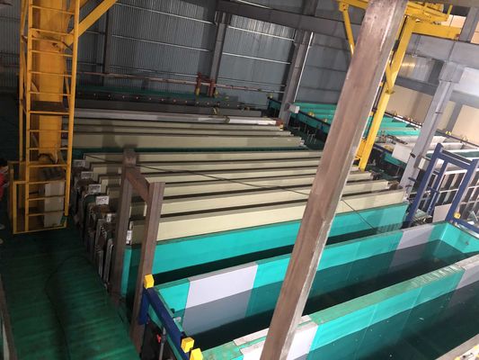 Harga yang bagus 700T/BULAN kualitas tinggi anodizing aluminium ekstrusi profil lini produksi on line