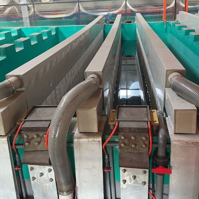 AC220V 50Hz Anodic Oxidation Production Line untuk ketebalan film anodizing 10-12μm