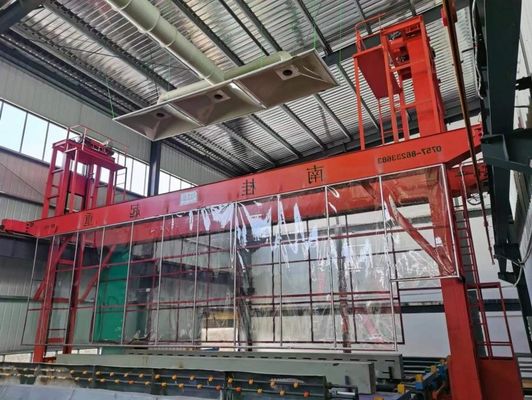 Harga yang bagus 1000 T/bulan Lini Anodizing Aluminium Otomatis Efisiensi Tinggi on line