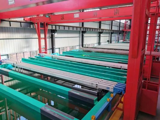 Harga yang bagus 2000T/M Aluminium Anodizing line untuk Metal electroplating surface treatment on line