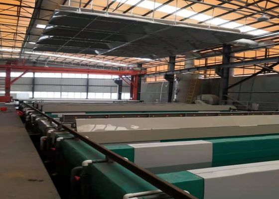 Harga yang bagus 2000T/M Aluminium Profil Anodizing Produksi Line untuk jendela on line
