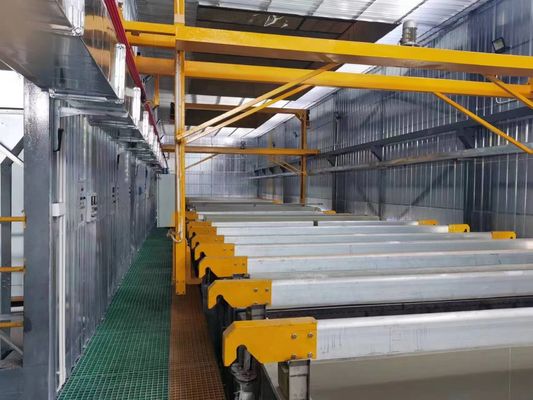 Harga yang bagus Jalur Produksi Anodizing Untuk Profil Aluminium Dengan Pasokan Listrik AC 3 Fase 380v 50hz on line