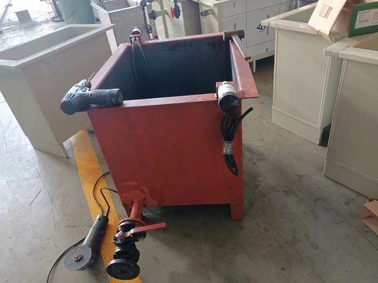 Harga yang bagus Laboratorium Mini Handle / Mini Manual Lini Produksi Anodizing Aluminium Horizontal Pengolahan Permukaan on line