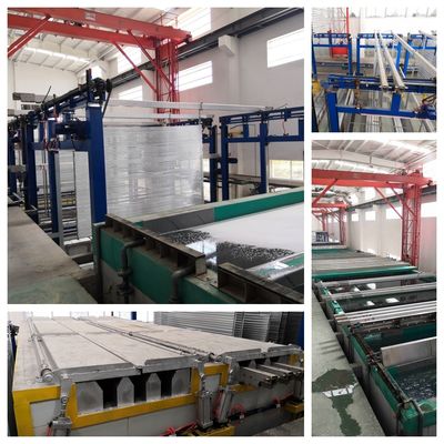 Pengalaman efisiensi yang tak tertandingi otomatis Anodizing Line untuk profil aluminium