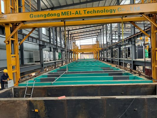 Harga yang bagus Line Anodizing 3HP-380V/50HZ yang dapat disesuaikan untuk proses anodizing yang tepat on line