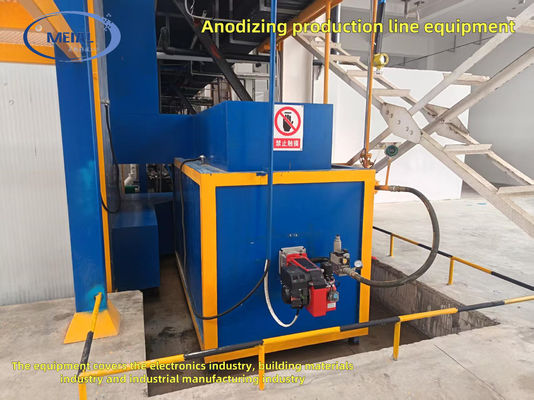 Lini Anodizing Aluminium Kapasitas Tinggi dengan Sistem Pengeringan hemat energi.