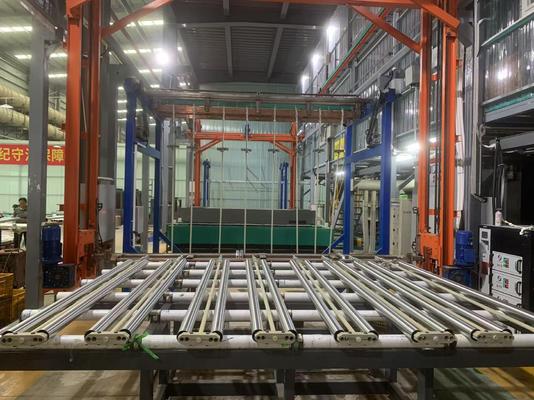 Harga yang bagus Garis Anodisasi Hijau 150T untuk Profil Aluminium dengan Sistem Energi Rendah on line