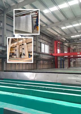 Harga yang bagus Lini Produksi Anodisasi 150T/m untuk Profil Aluminium Otomotif on line