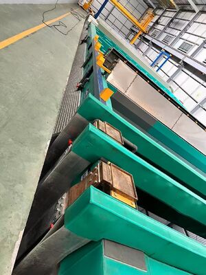 Harga bagus Jalur Anodisasi Horizontal Kapasitas 750T/M dengan Panjang Profil Maksimum 6500mm dan Ketebalan Film 10-12µm on line