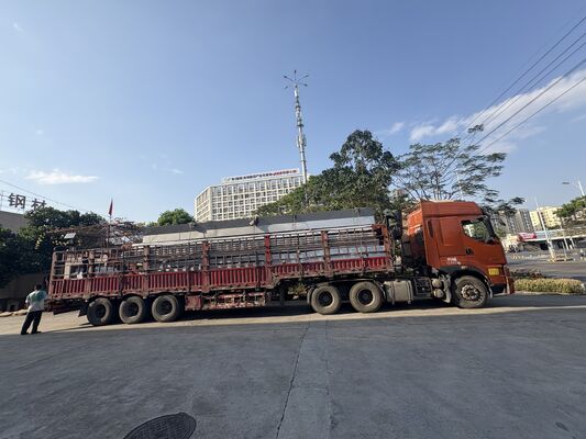 Harga bagus 150 T/bulan Kapasitas lini produksi oksidasi dengan panjang profil maksimum 6500mm dan ketebalan film anodisasi 8-12μm on line