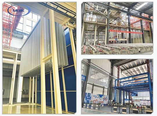 Harga bagus Vertical Anodizing Line Produksi Dirancang untuk Menghemat Ruang dan Aluminium Anodizing Kapasitas Tinggi dengan Kontrol Lapisan Seragam. Guangdong MEL-AL Technology Co., Ltd on line