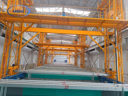 Harga bagus 2000 Ton/Bulan Jalur Anodisasi Aluminium Bentuk U untuk Profil Pintu, Jendela, dan Dinding Tirai Arsitektur Kelas Atas On line