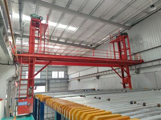 Harga bagus 400 Ton/Bulan Jalur Produksi Anodizing Hard Semi-Automatik untuk Bagian Otomotif dengan Ketebalan Film 25 ‰ 80 μm On line
