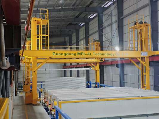 Harga bagus Jalur Produksi Anodisasi Otomatis untuk Peralatan Medis dengan Ketebalan Film 0–15 µm dan Sistem Kontrol PLC On line